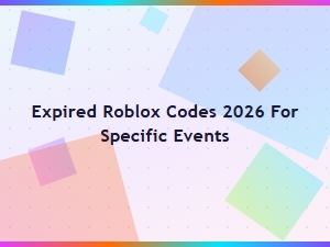 Expired Roblox Codes 2026 for Specific Events – Full List