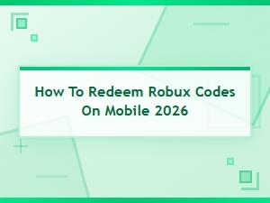 How to Redeem Robux Codes on Mobile 2026 – Free Robux Codes Guide