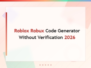 Free Roblox Robux Code Generator Without Verification 2026 – Get Free Robux Now