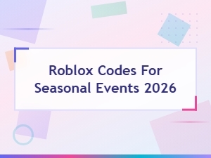 Roblox Codes for Seasonal Events 2026