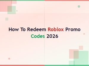 How to Redeem Roblox Promo Codes 2026 – Full Guide