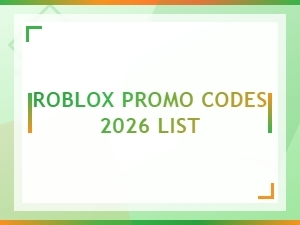 Roblox Promo Codes 2026 List – All Working Codes for Free Items